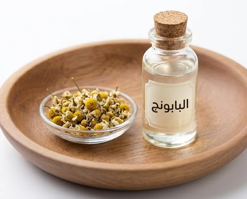 زيت وأزهار البابونج